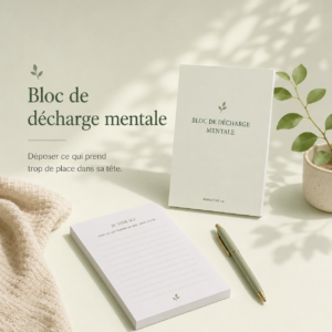 Bloc de décharge mentale